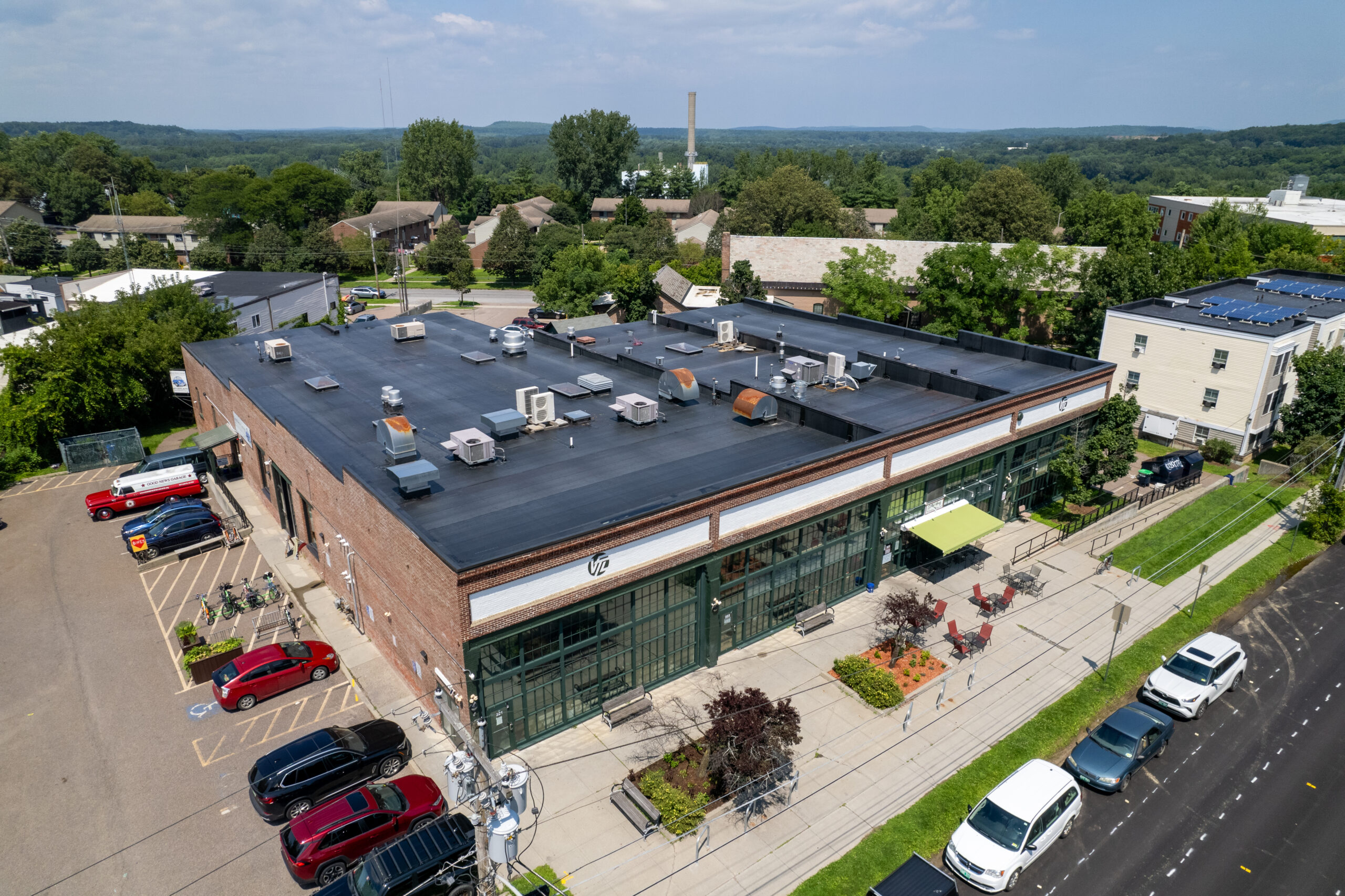 EPDM Rubber Roof Replacement – Commercial Building in Burlington, VT