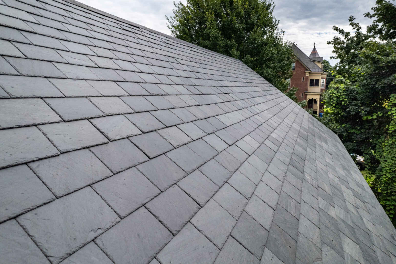 Slate roof in Vermont