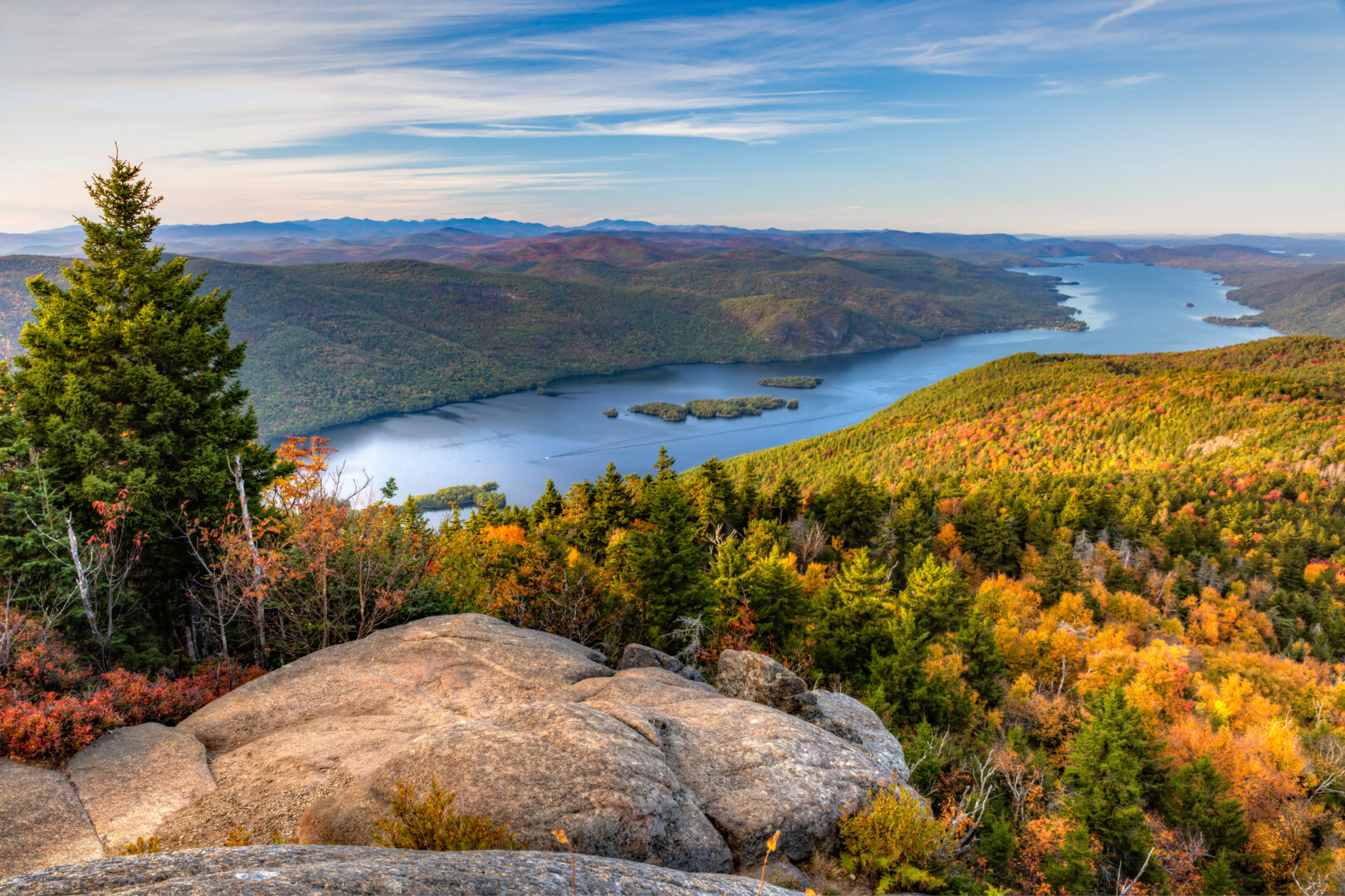 Lake George from Black Mountain Lookout
