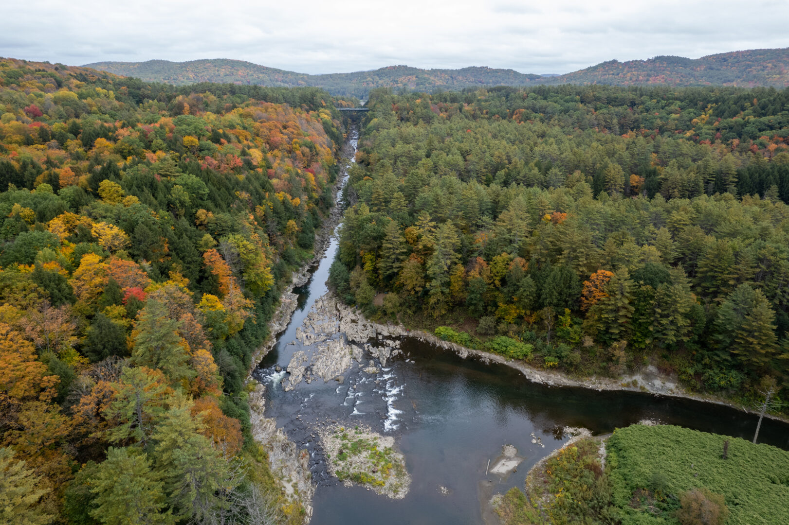 Quechee Gorge in Hartford, Vermont